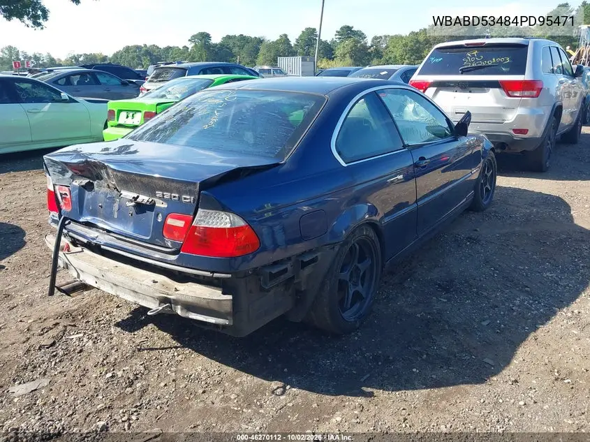 2004 BMW 3ER VIN WBABD53484PD95471 — фото 4
