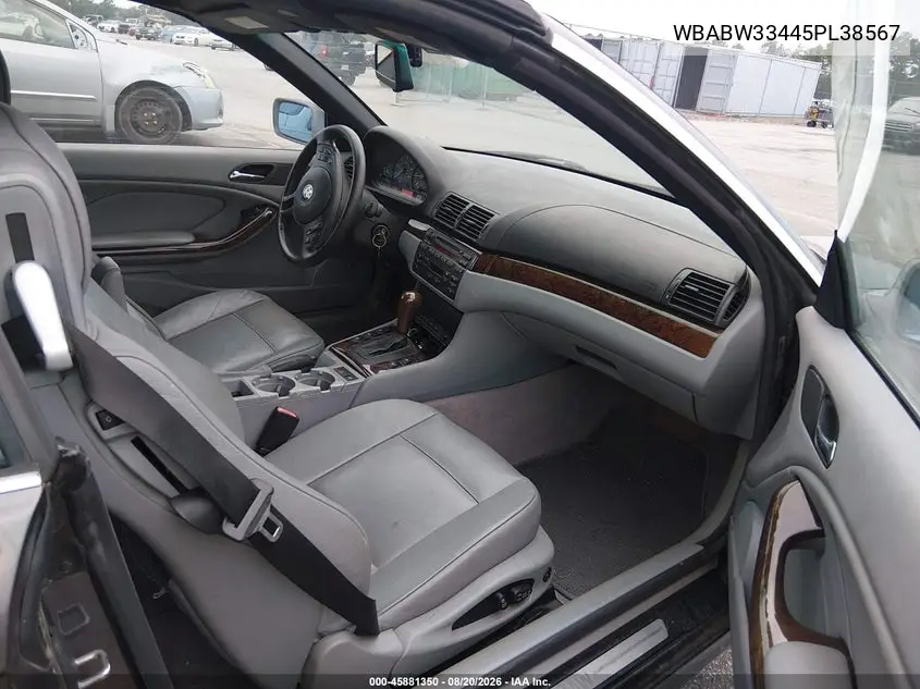 2005 BMW 3ER VIN WBABW33445PL38567 — фото 5