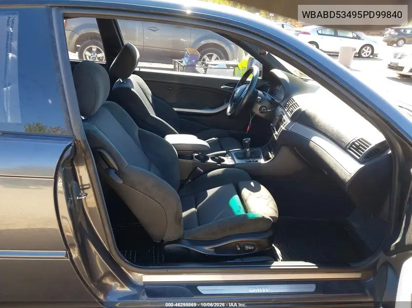 2005 BMW 3ER VIN WBABD53495PD99840 — фото 5