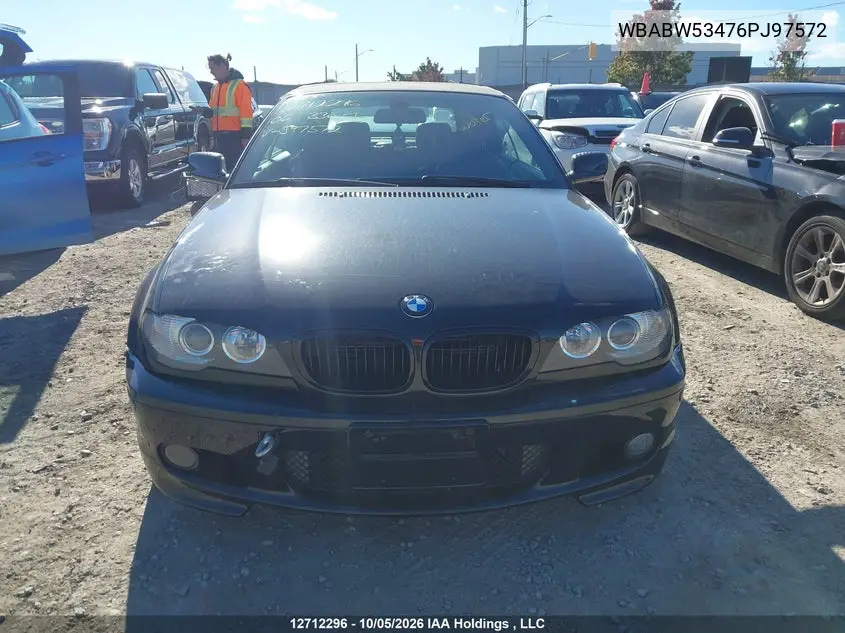2006 BMW 3ER VIN WBABW53476PJ97572 — фото 12