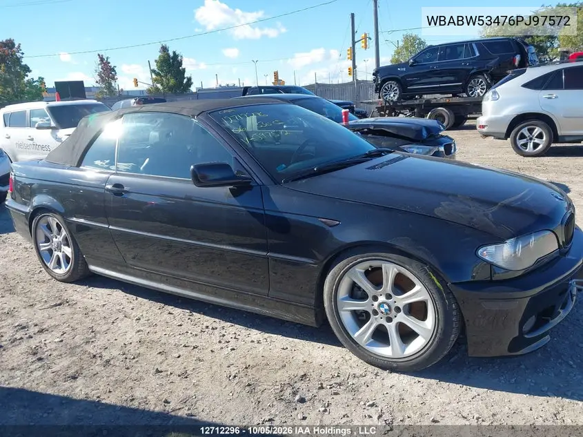 2006 BMW 3ER VIN WBABW53476PJ97572 — фото 13