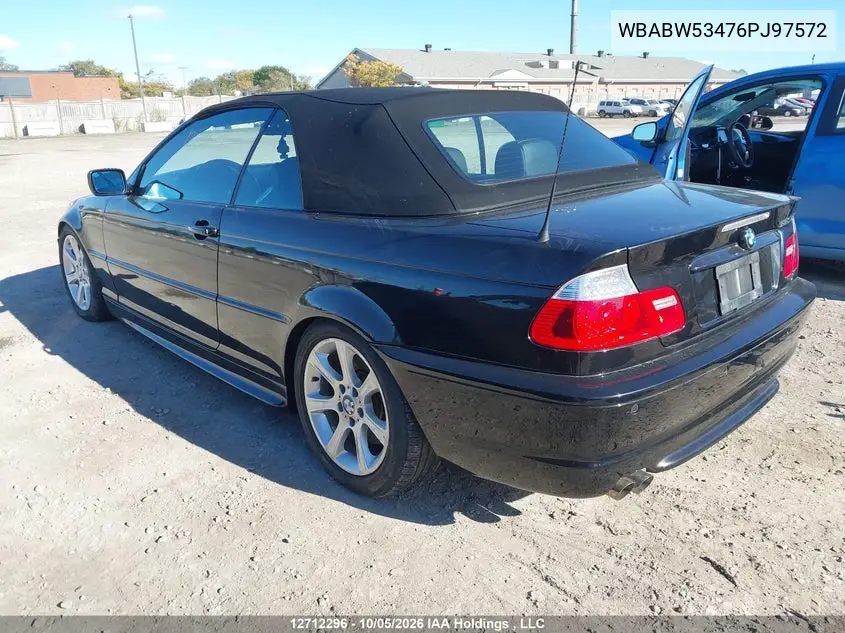 2006 BMW 3ER VIN WBABW53476PJ97572 — фото 3