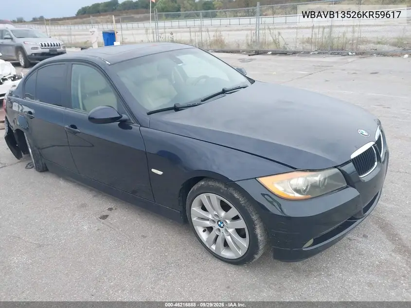 BMW 3ER 2006, VIN WBAVB13526KR59617