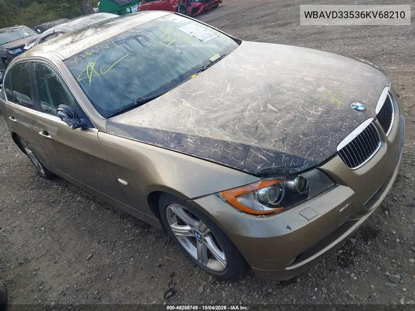 BMW 3ER 2006, VIN WBAVD33536KV68210