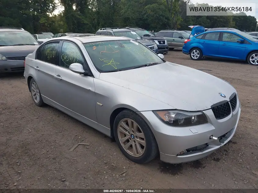 BMW 3ER 2006, VIN WBAVB13546KR56184