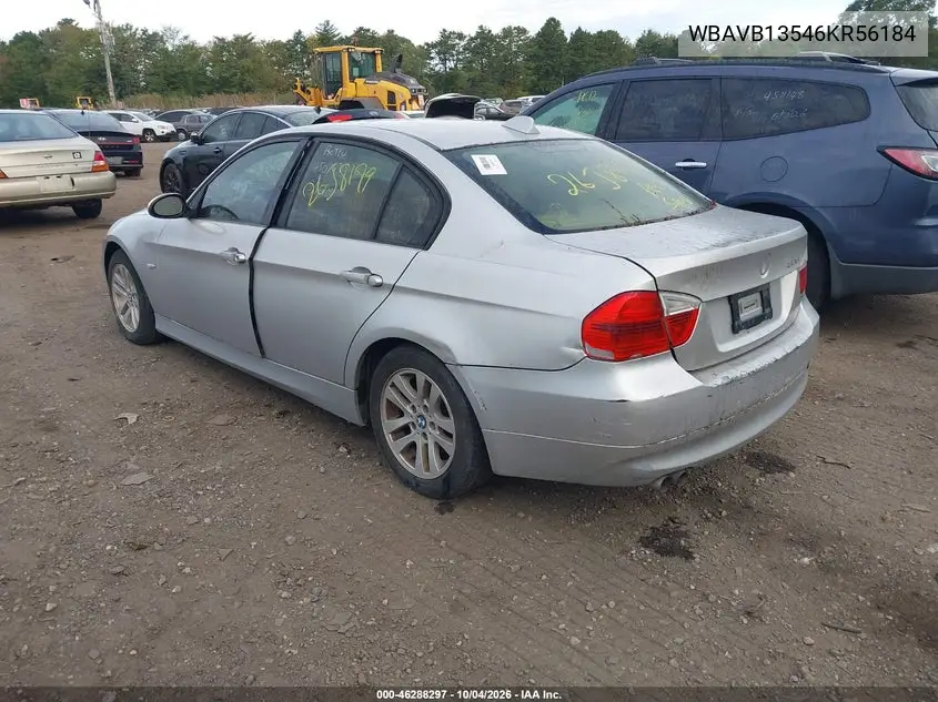2006 BMW 3ER VIN WBAVB13546KR56184 — фото 3