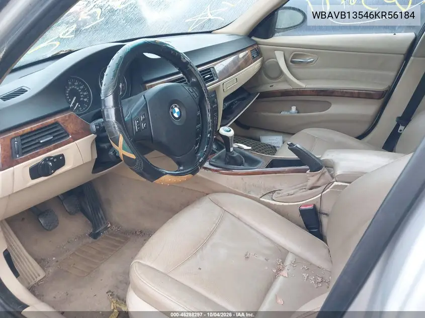 2006 BMW 3ER VIN WBAVB13546KR56184 — фото 5