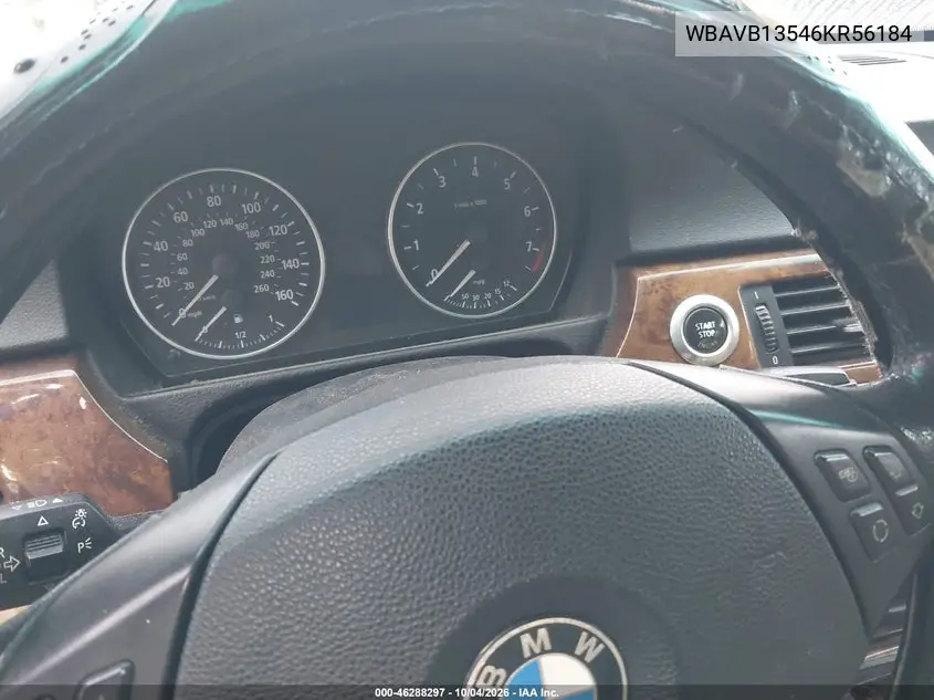 2006 BMW 3ER VIN WBAVB13546KR56184 — фото 7