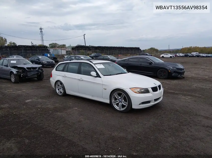 BMW 3ER 2006, VIN WBAVT13556AV98354