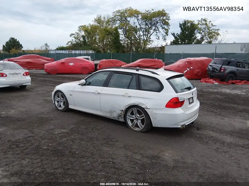 2006 BMW 3ER VIN WBAVT13556AV98354 — фото 3