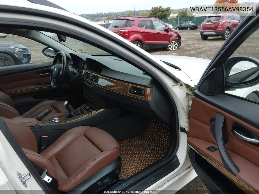 2006 BMW 3ER VIN WBAVT13556AV98354 — фото 5
