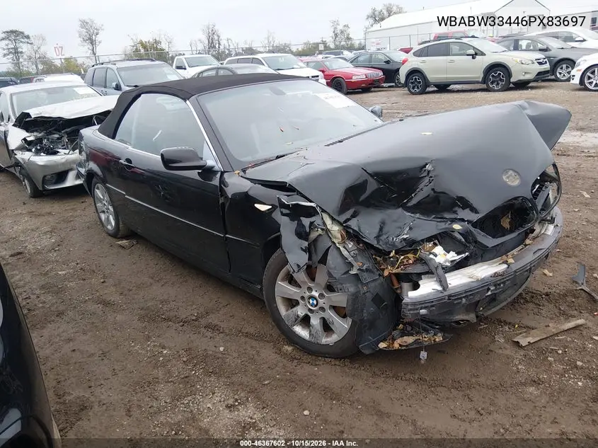 BMW 3ER 2006, VIN WBABW33446PX83697