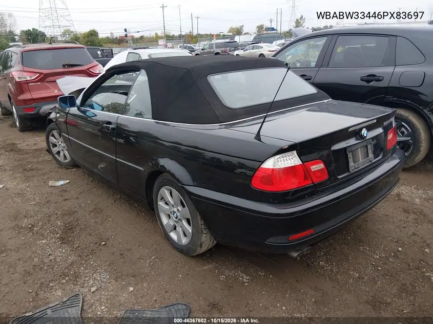 2006 BMW 3ER VIN WBABW33446PX83697 — фото 3