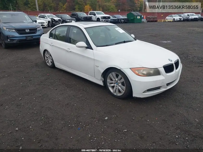 BMW 3ER 2006, VIN WBAVB13536KR58055