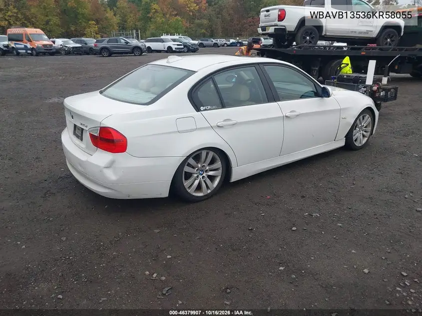 2006 BMW 3ER VIN WBAVB13536KR58055 — фото 4