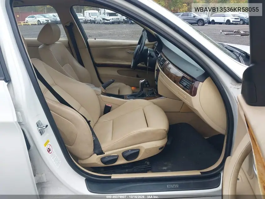 2006 BMW 3ER VIN WBAVB13536KR58055 — фото 5