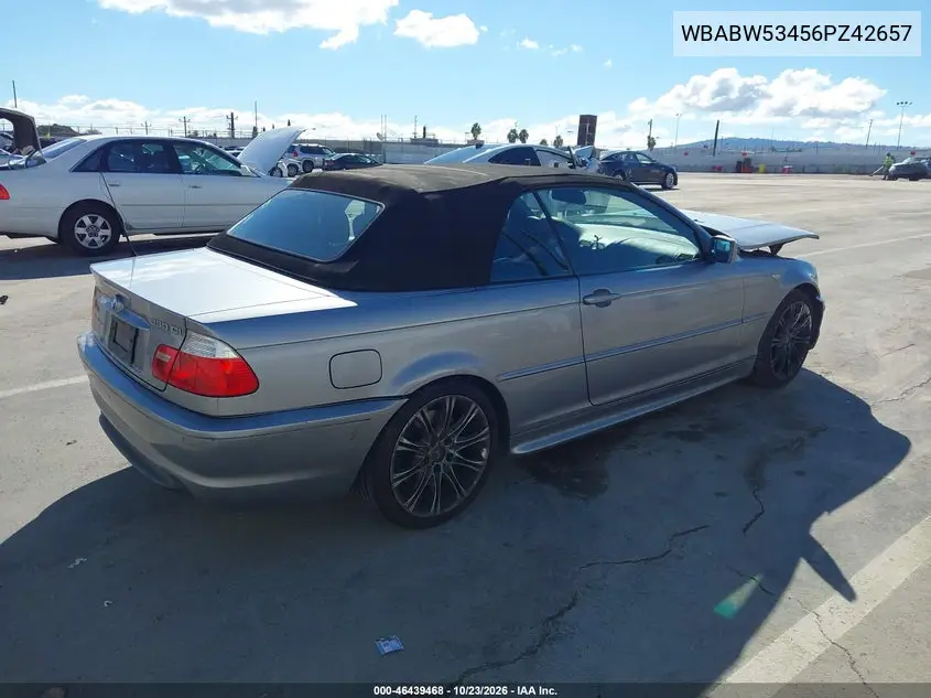 2006 BMW 3ER VIN WBABW53456PZ42657 — фото 4