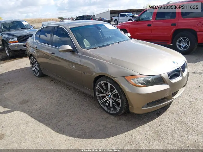 BMW 3ER 2006, VIN WBAVB33536PS11635