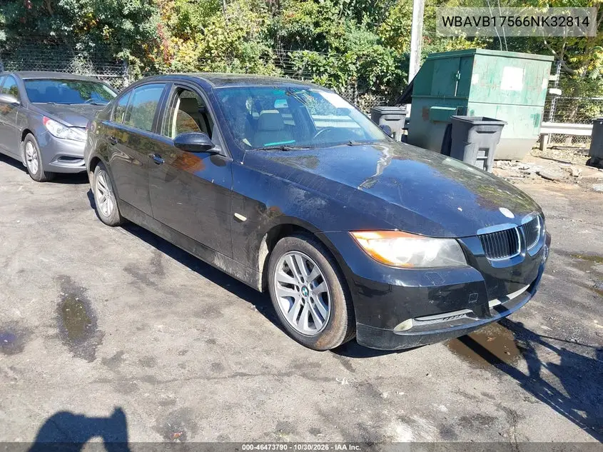 BMW 3ER 2006, VIN WBAVB17566NK32814