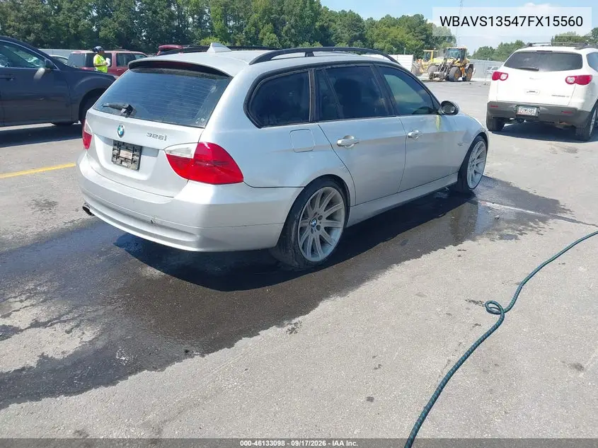 2007 BMW 3ER VIN WBAVS13547FX15560 — фото 4