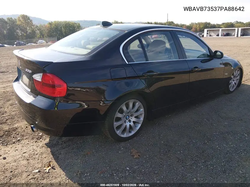 2007 BMW 3ER VIN WBAVB73537PA88642 — фото 4