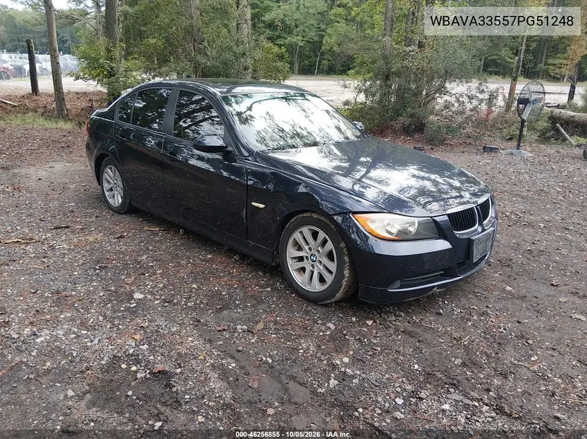 BMW 3ER 2007, VIN WBAVA33557PG51248