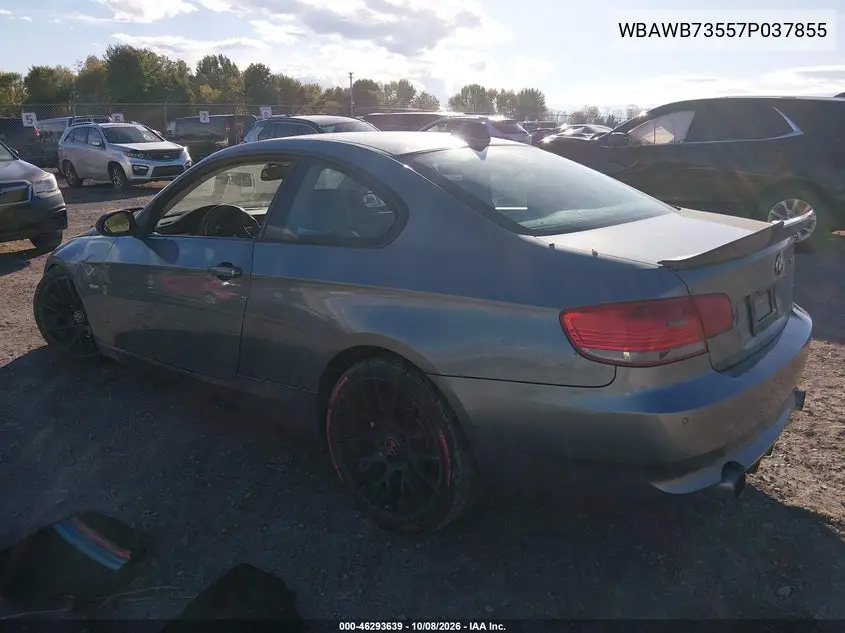 2007 BMW 3ER VIN WBAWB73557P037855 — фото 3