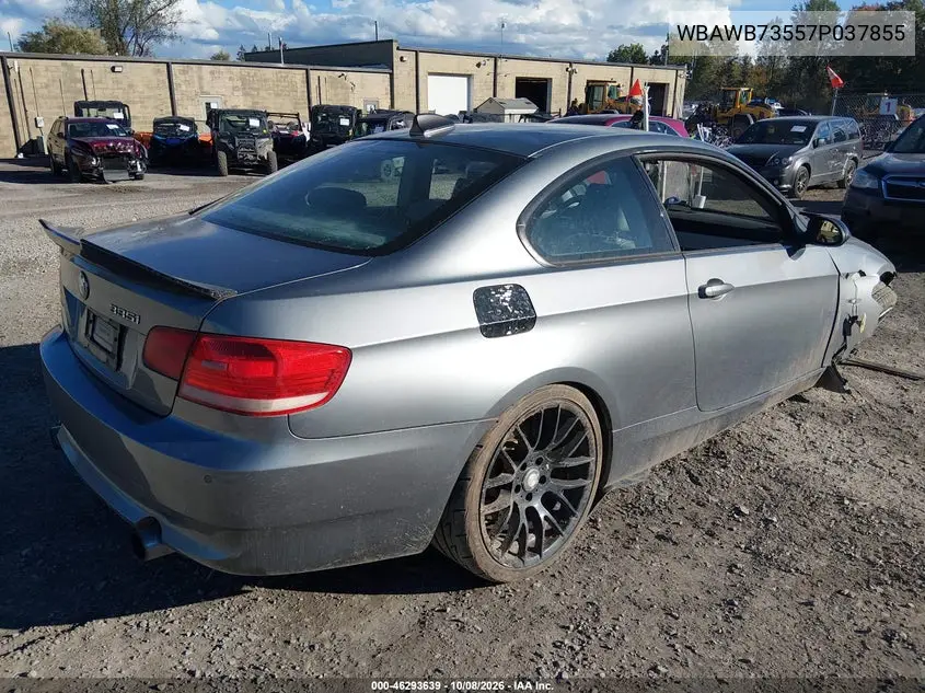 2007 BMW 3ER VIN WBAWB73557P037855 — фото 4