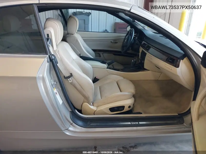 2007 BMW 3ER VIN WBAWL73537PX50637 — фото 5