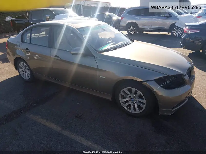 BMW 3ER 2007, VIN WBAVA33517PV65285