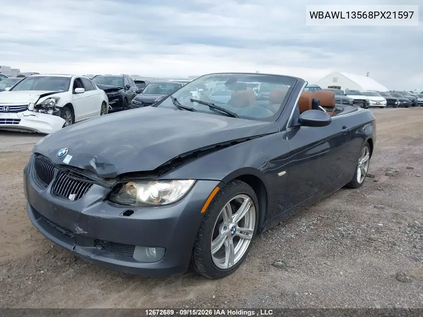 2008 BMW 3ER VIN WBAWL13568PX21597 — фото 18