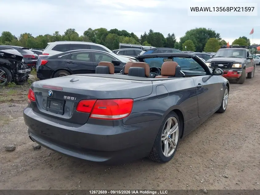 2008 BMW 3ER VIN WBAWL13568PX21597 — фото 19