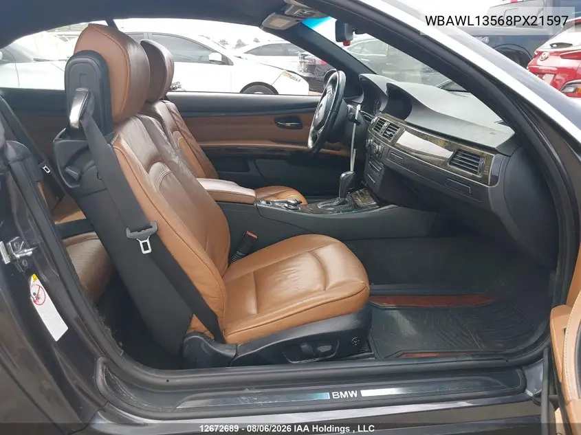 2008 BMW 3ER VIN WBAWL13568PX21597 — фото 5