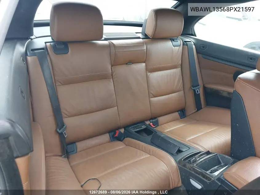 2008 BMW 3ER VIN WBAWL13568PX21597 — фото 8