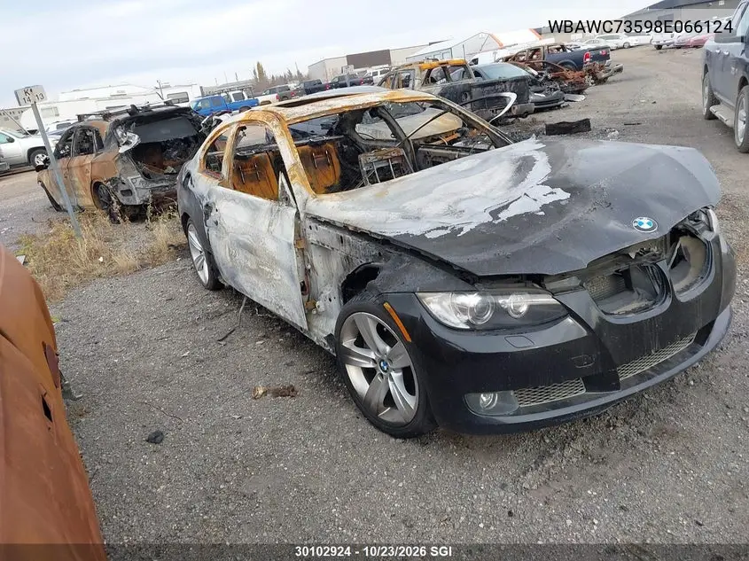 BMW 3ER 2008, VIN WBAWC73598E066124