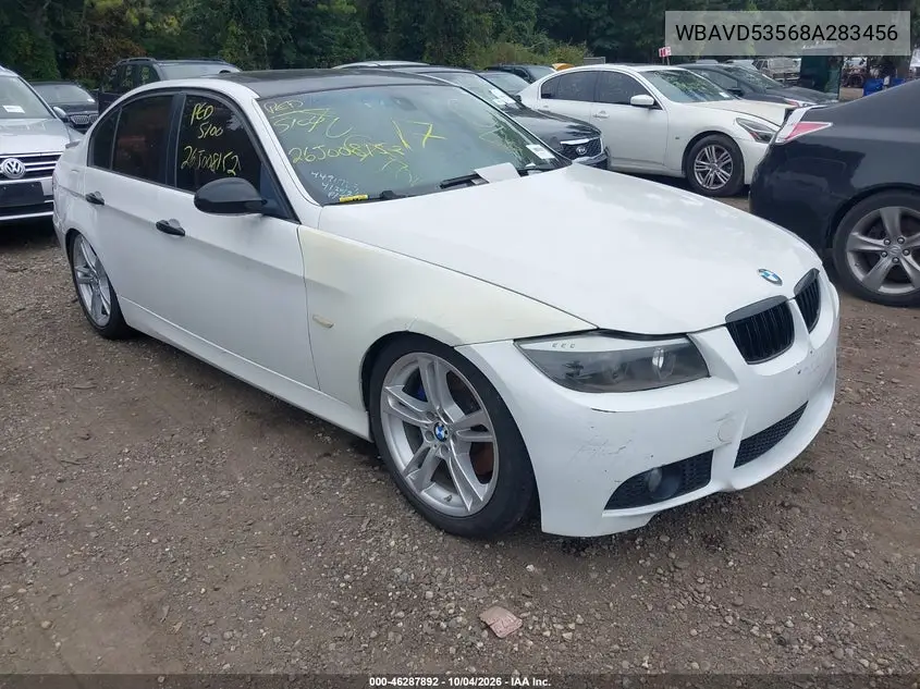 BMW 3ER 2008, VIN WBAVD53568A283456