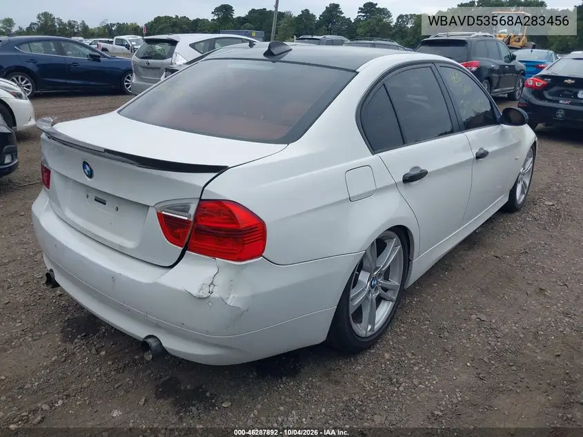 2008 BMW 3ER VIN WBAVD53568A283456 — фото 4