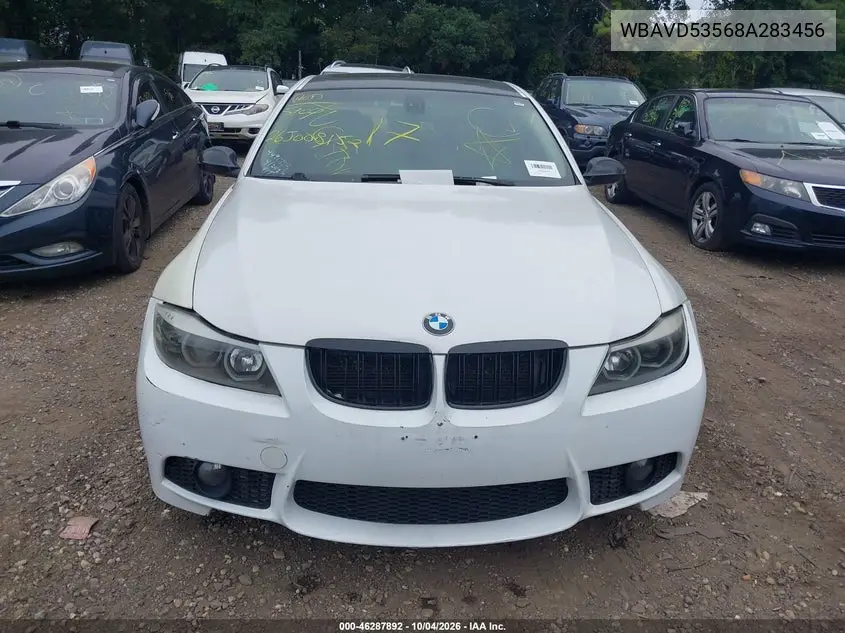 2008 BMW 3ER VIN WBAVD53568A283456 — фото 6