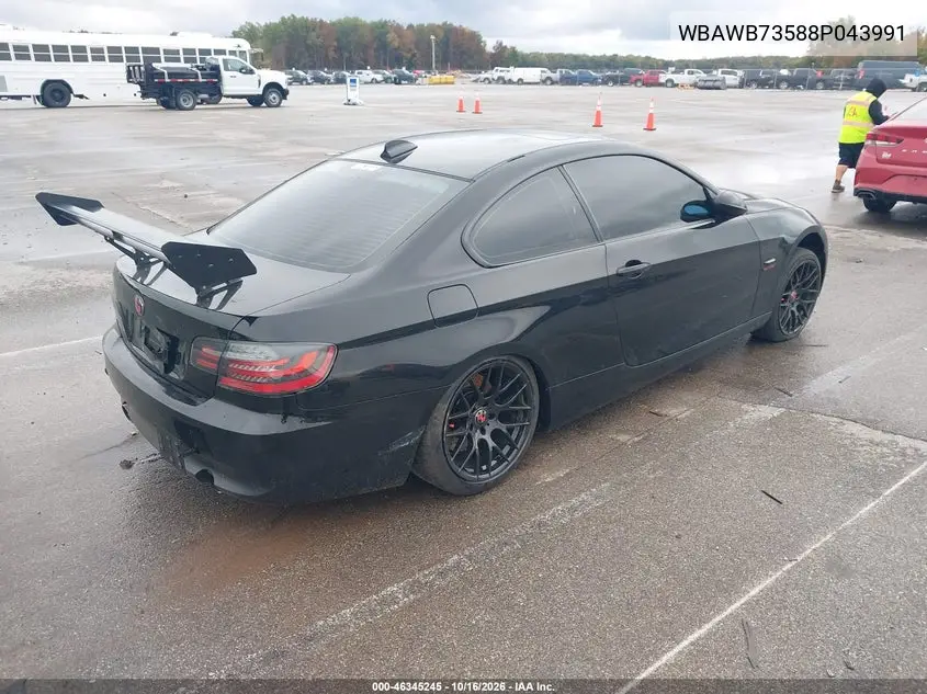 2008 BMW 3ER VIN WBAWB73588P043991 — фото 4