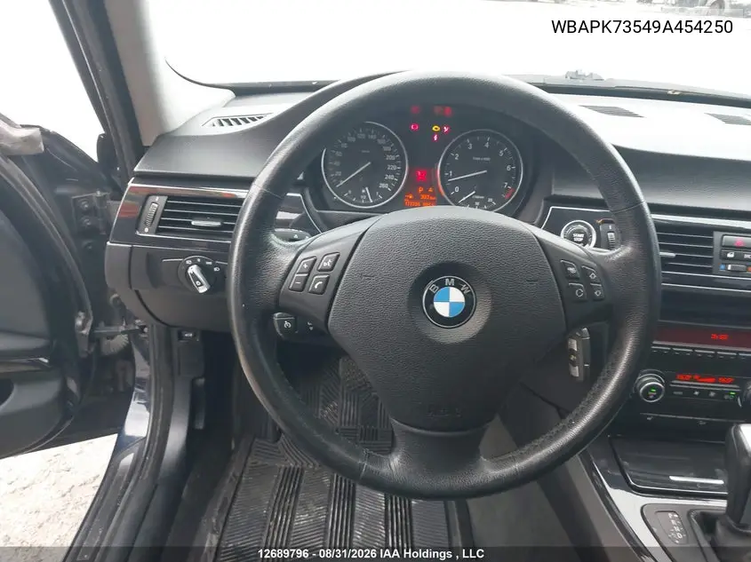 2009 BMW 3ER VIN WBAPK73549A454250 — фото 20