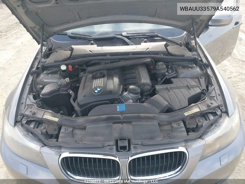 2009 BMW 3ER VIN WBAUU33579A540562 — фото 10