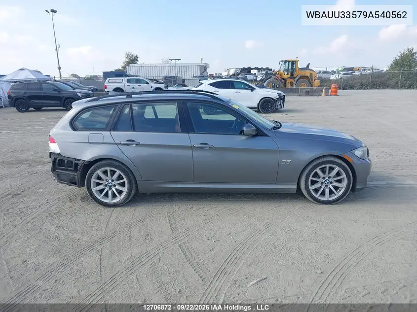 2009 BMW 3ER VIN WBAUU33579A540562 — фото 14