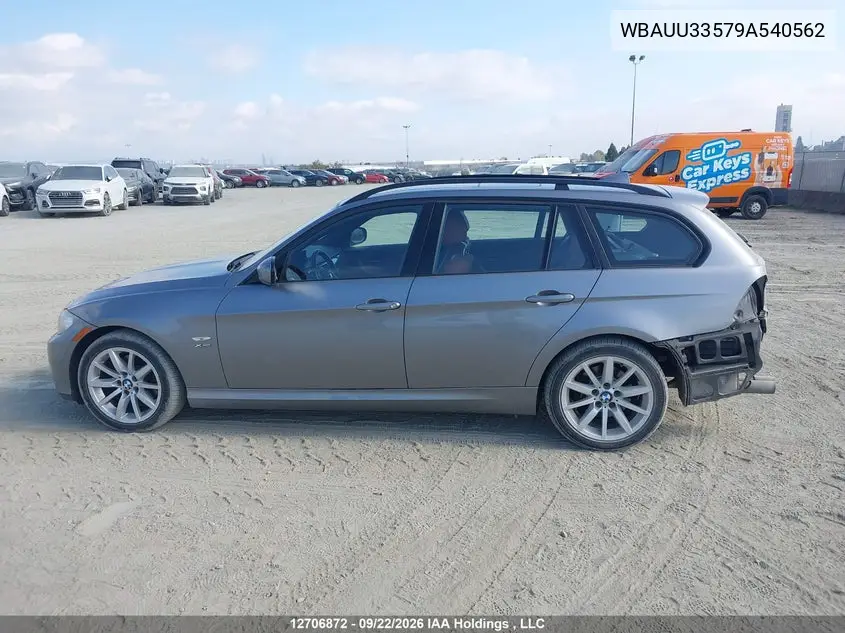 2009 BMW 3ER VIN WBAUU33579A540562 — фото 15