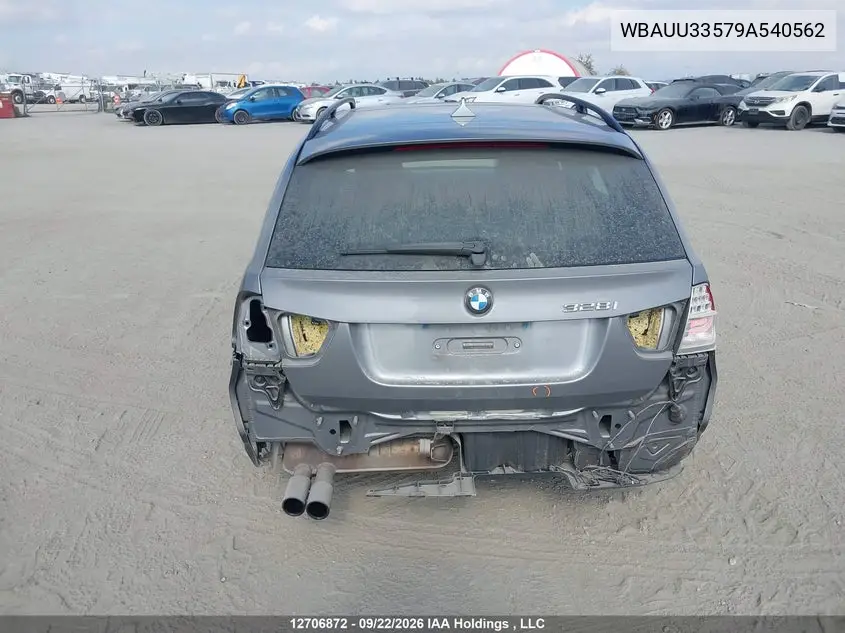 2009 BMW 3ER VIN WBAUU33579A540562 — фото 17