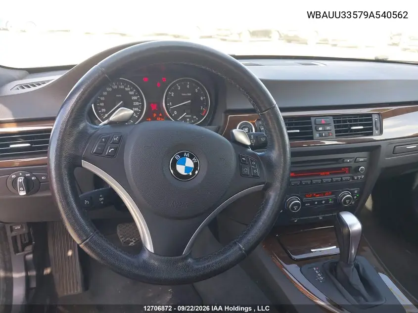 2009 BMW 3ER VIN WBAUU33579A540562 — фото 20