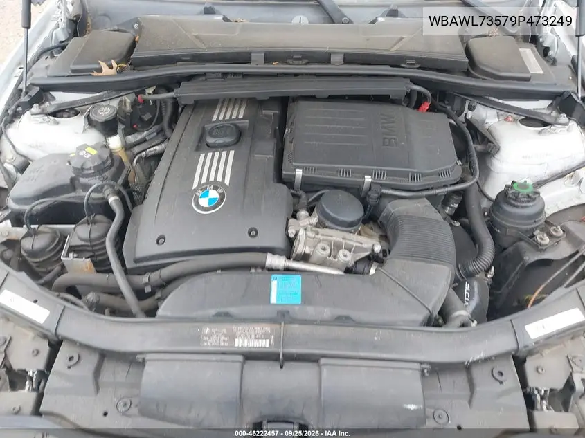 2009 BMW 3ER VIN WBAWL73579P473249 — фото 10