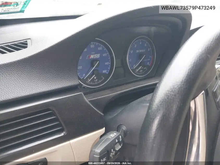 2009 BMW 3ER VIN WBAWL73579P473249 — фото 14