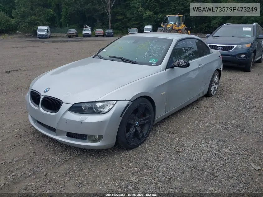 2009 BMW 3ER VIN WBAWL73579P473249 — фото 2