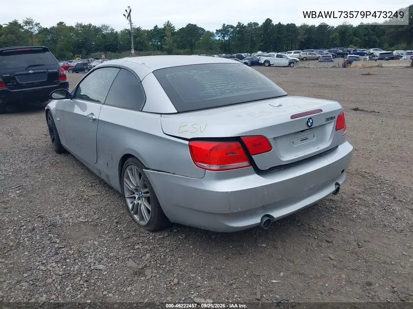 2009 BMW 3ER VIN WBAWL73579P473249 — фото 3