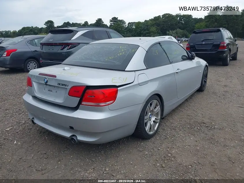 2009 BMW 3ER VIN WBAWL73579P473249 — фото 4
